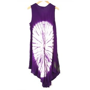 Beach Angels Dresses - Beach Angels Butterfly Tie Dye Dress Swim Cover Up Beach Angels Dresses - Beach Angels Butterfly Tie Dye Dress Swim Cover Up